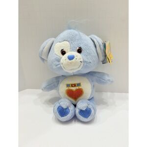 Vintage 2003 Care Bear Cousins LOYAL HEART DOG 8" Plush Stuffed Animal With Tags